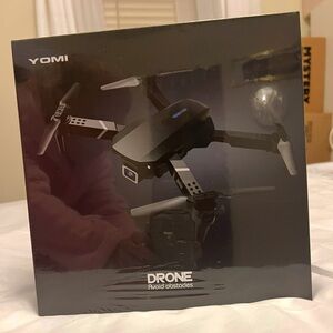 Black Drone with Camera